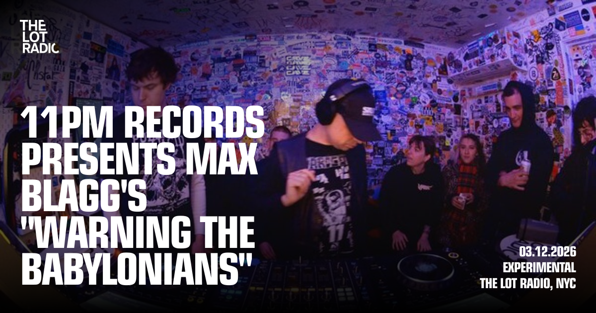 11PM Records presents Max Blagg's 